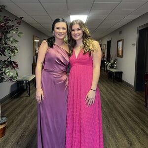 Elegant Purple Women's Dress